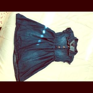 Girls jean dress